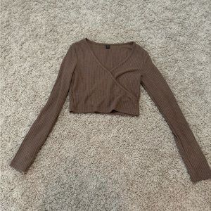 SHEIN long sleeve crossover